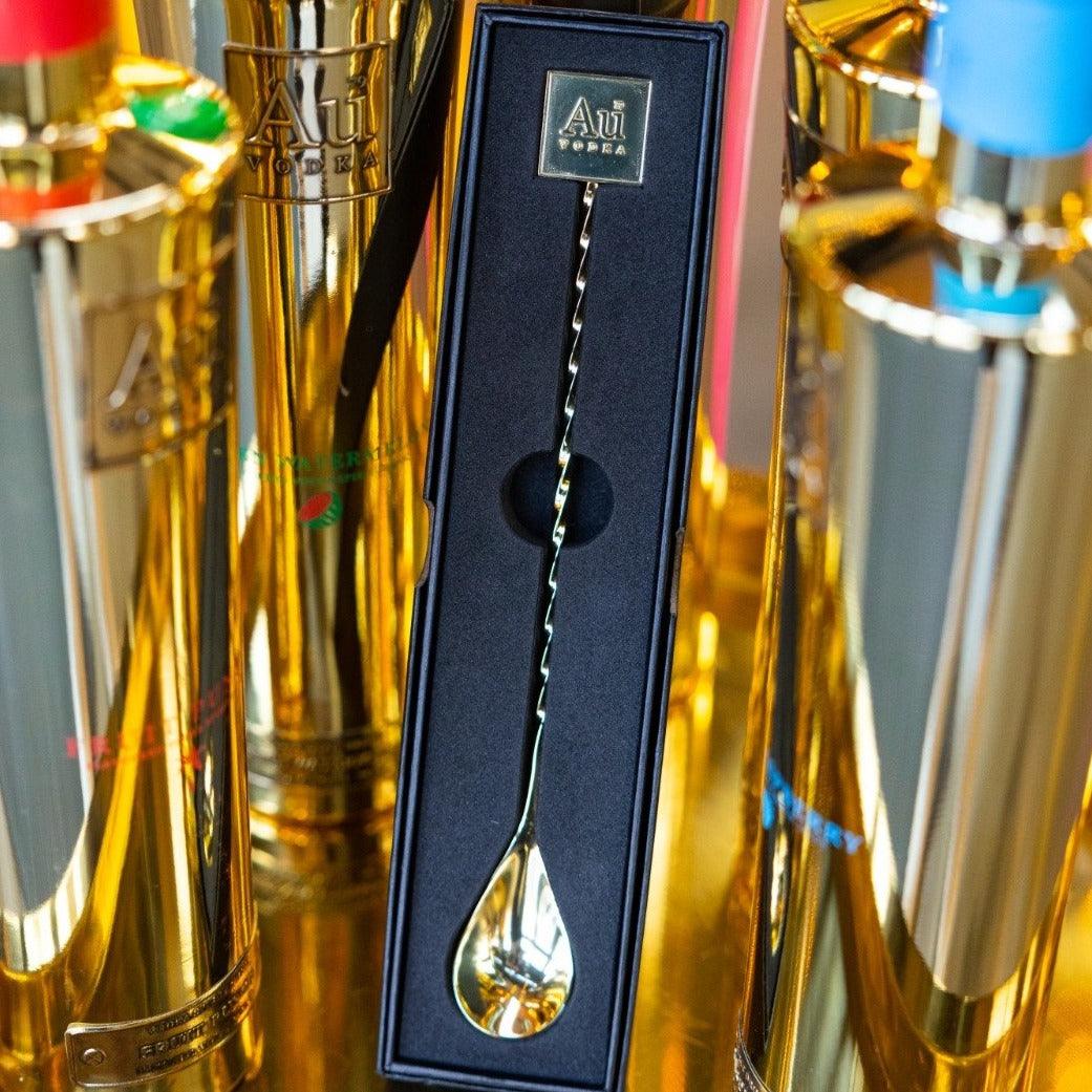 Au Gold Stirring Spoon - Au Vodka