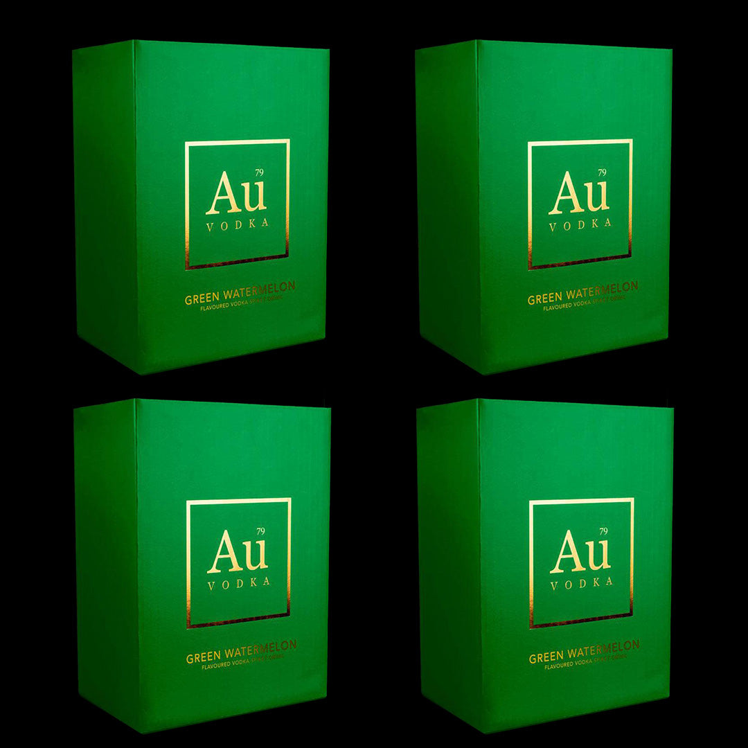 Au Vodka Green Watermelon Case of 6