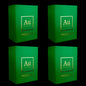 Au Vodka Green Watermelon Case of 6
