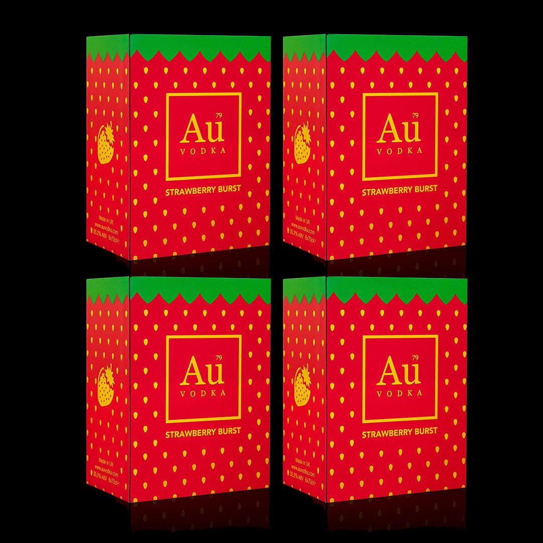 Au Vodka Strawberry Burst Case of 6