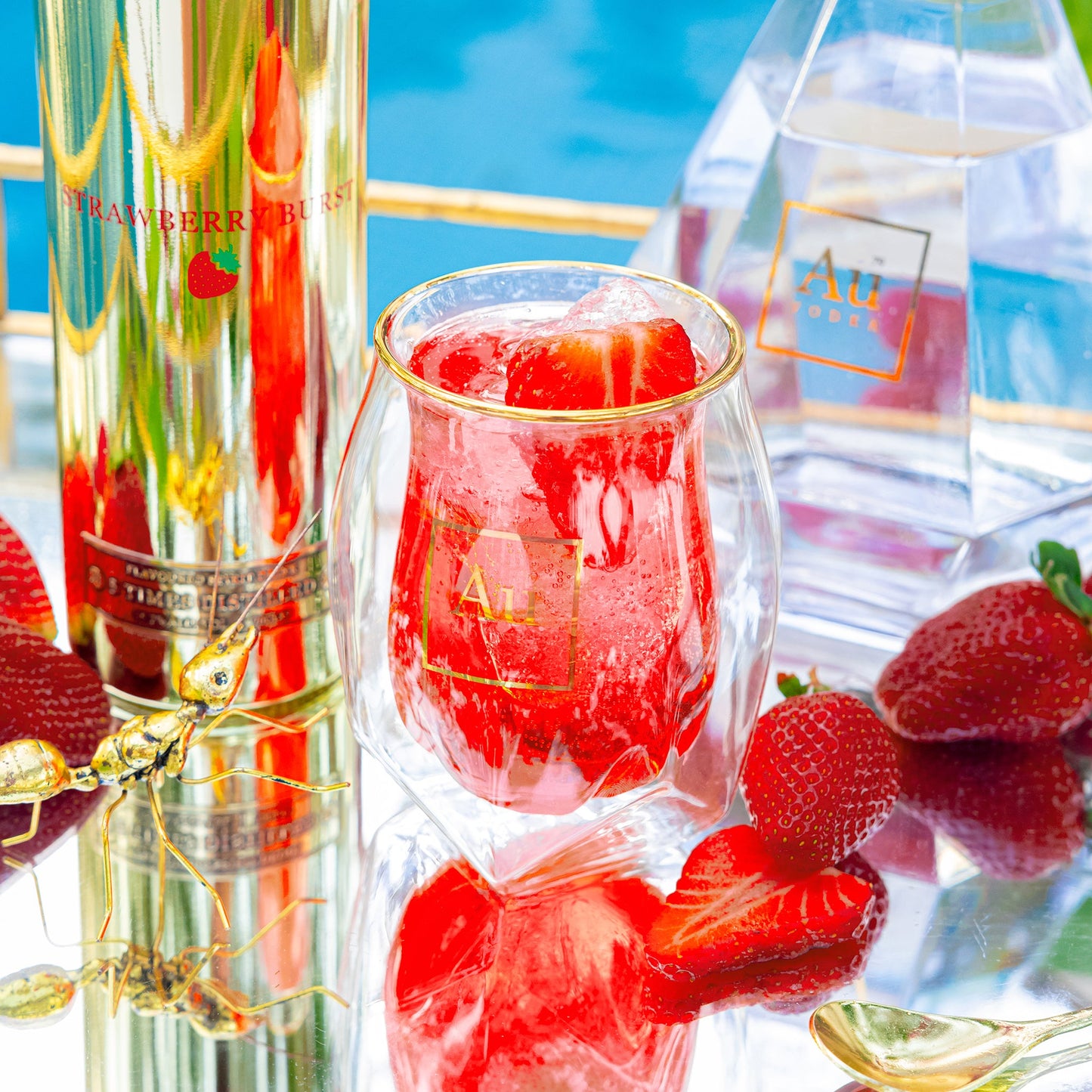 Au Double Wall Glass