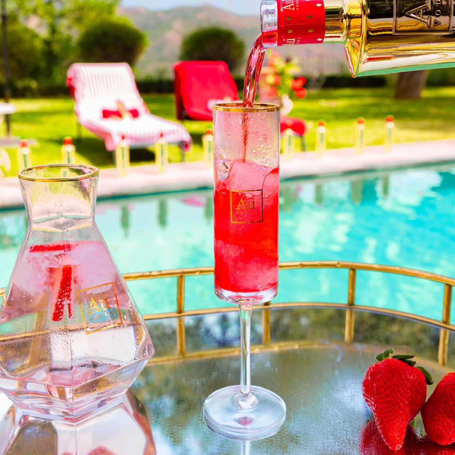 Au Long Stem Flute Glass