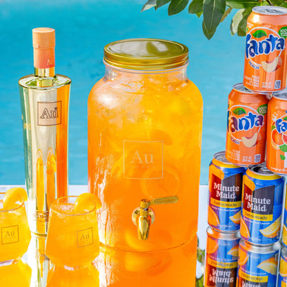 Au Glass Cocktail Dispenser