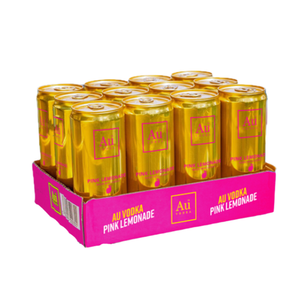 Au Vodka Pink Lemonade Pre-Mixed Cans