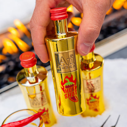 Au Vodka Hot Shot 5cl - 12 Pack