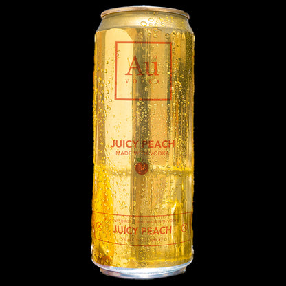 Au Vodka Juicy Peach Pre-Mixed Cans