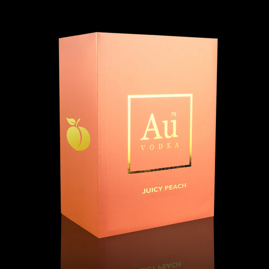 Au Vodka Juicy Peach Case of 6