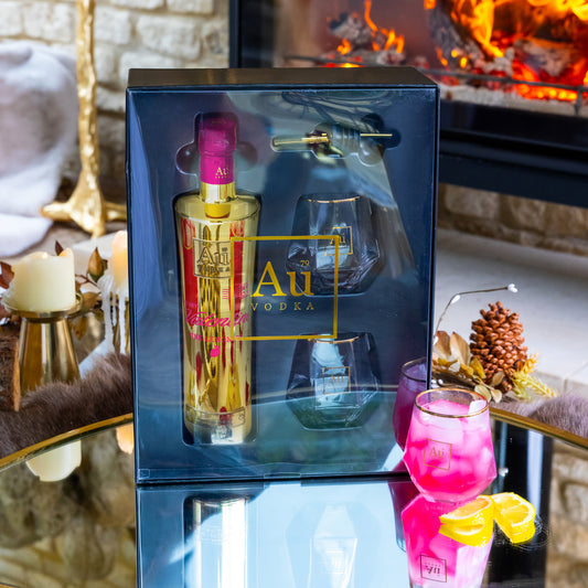 Au Vodka Pink Lemonade Valentine's Gift Pack