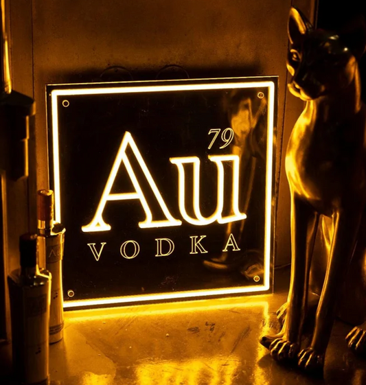 Au Logo LED Sign (Small 50x50 cm)