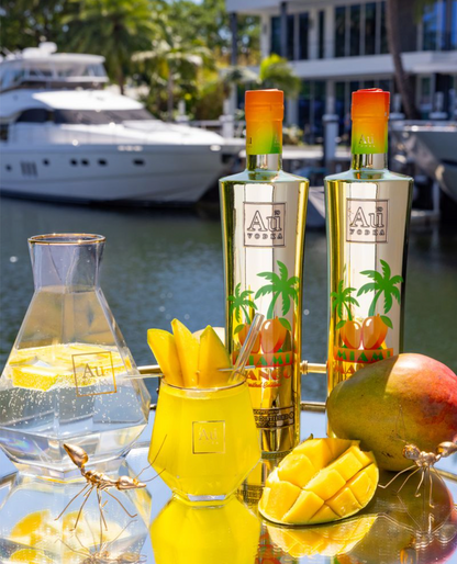 Au Vodka Miami Mango Case of 6