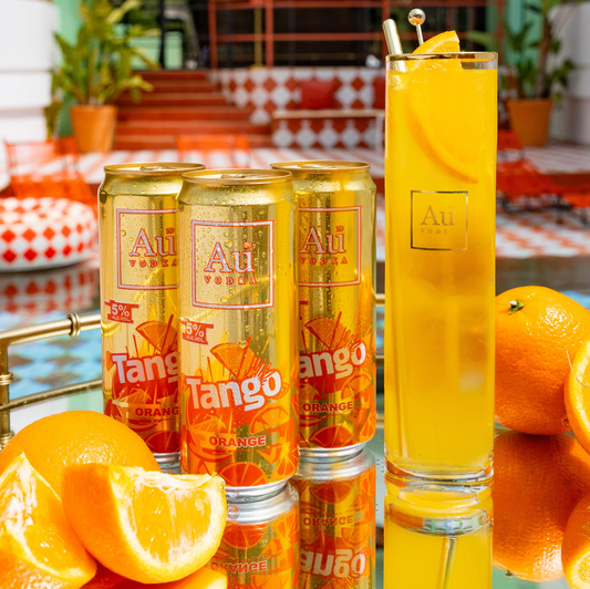 Au Vodka x Tango Orange Cans- Case of 12
