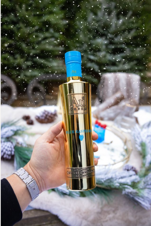 Au Vodka Blue Raspberry 35cl