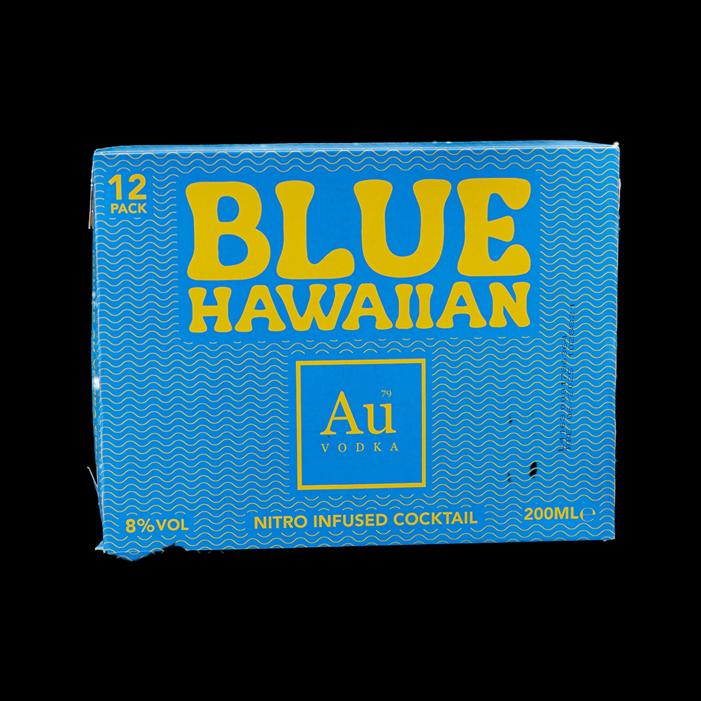 Au Vodka Blue Hawaiian Cocktail Cans