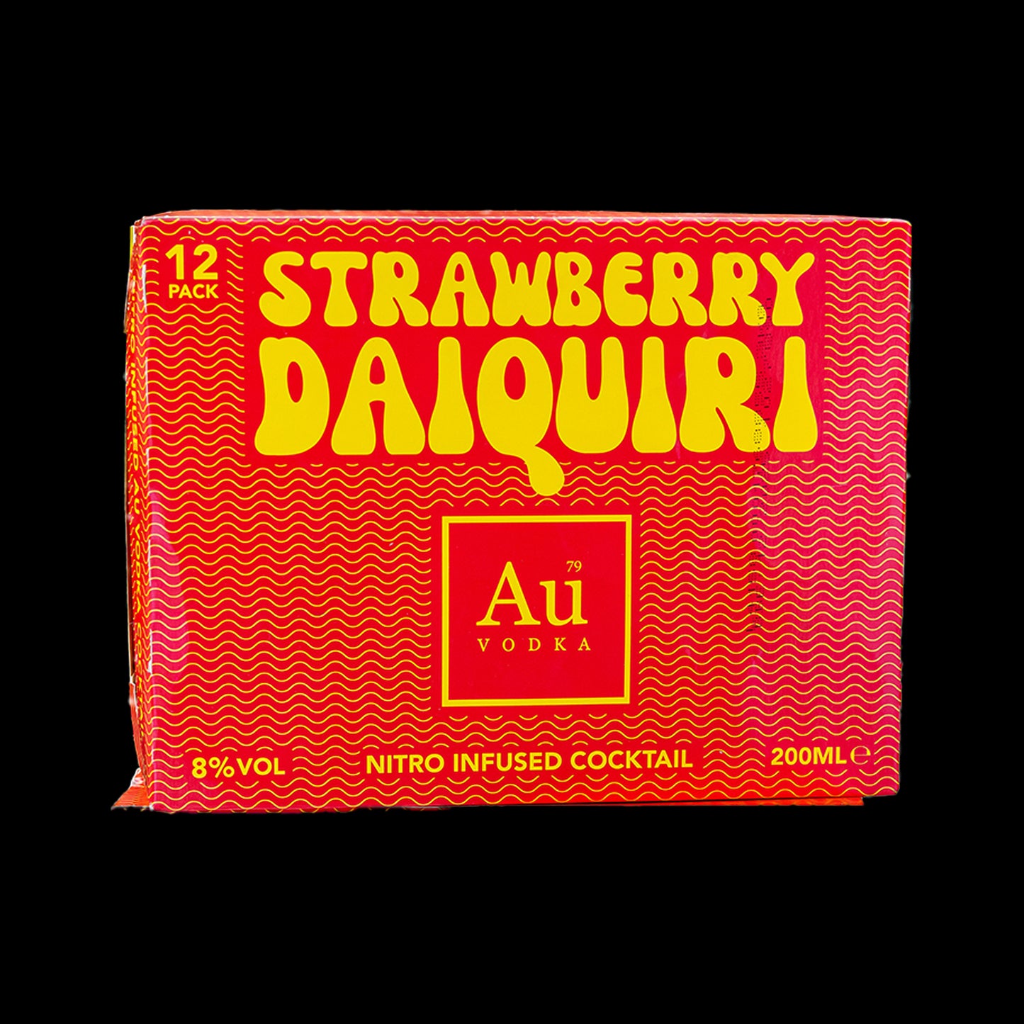 Au Vodka Strawberry Daiquiri Cocktail Cans
