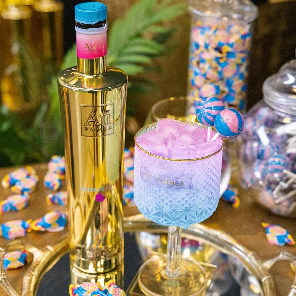 Au Vodka Crystal Cocktail Glass - Au Vodka