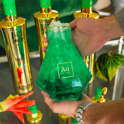 Au Diamond Cut Decanter - Au Vodka
